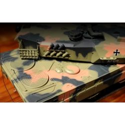 Czołg zdalnie sterowany ASG/IR/dźwięk 1:24 German Leopard II A5 RTR 2.4Ghz - Heng Long 3809